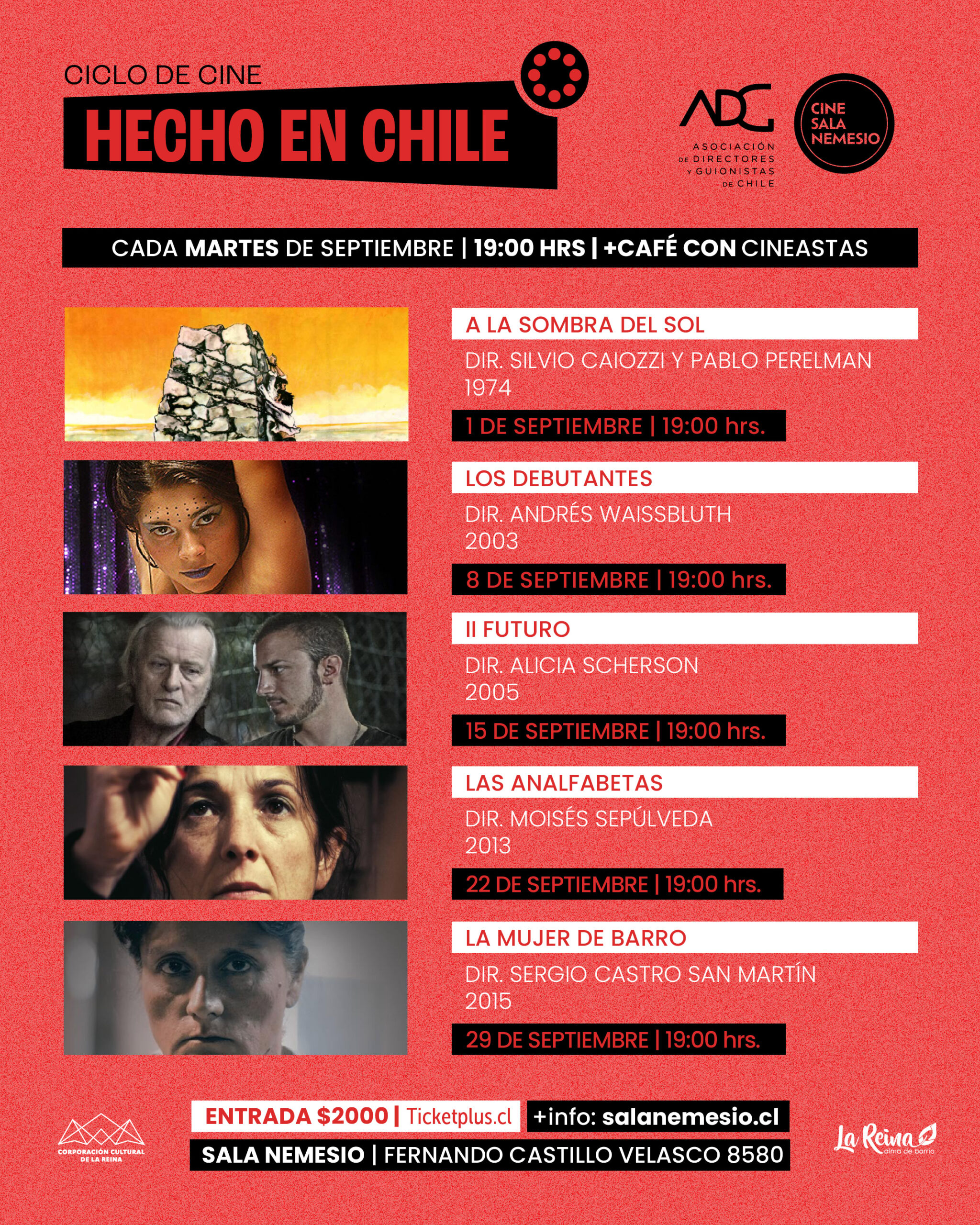 Ciclo de Cine Hecho en Chile